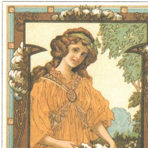 Etichetta di inizio '900 del Cotonificio Honegger
